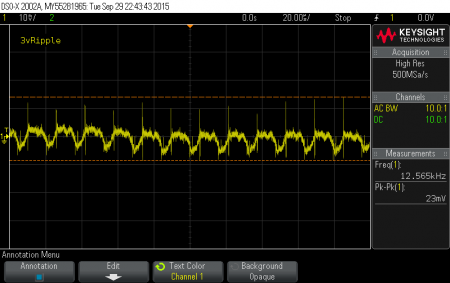 3v ripple EVGA