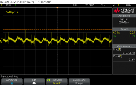 5v Ripple EVGA